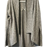Athleta  Women‎ Size Small Nirvana Wear Two Ways Wrap Cardigan Gray Preppy Modern Photo 0