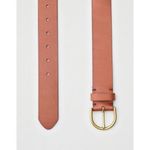 American Eagle ✨ WOMEN BROWN HIGH-WAISTED LEATHER SZ MEDIUM BELT✨ Photo 1