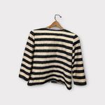 Crown & Ivy Womens Full Zip Coat Striped Size Small S New NWT $89 Photo 4