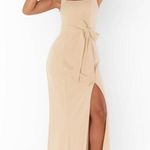 Show Me Your Mumu Paris Gown in Champagne Stretch L Photo 2