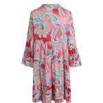Amazon Women's Floral Paisley Mini Dress - Red and Pink - NWOT Photo 1