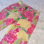 Lilly Pulitzer Y2K Vibrant Floral Capri Pants - Worth Skinny Mini - Size 2 Photo 4