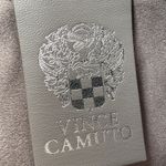 Vince Camuto  Blue Quilted Denim Crossbody Bag Silver Hardware Purse‎ Photo 7