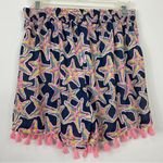 Simply Southern Starfish Tassel Shorts Size S/M Photo 3