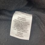 Caslon  Black Moto Style Offside Zip Sweatshirt Size S Photo 9