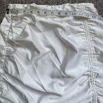 12th Tribe  White Satin Mini Skirt Photo 4