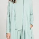 Universal Standard  Rachele Lounge Robe Mist Green Size S Plus 14-16 Photo 0