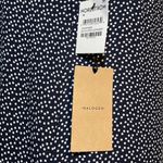 Halogen womens dress Navy Ivory C Dots Heart NWT polyester size Medium Photo 4