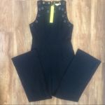 Catherine Malandrino  Jewel Neck Flare Jumpsuit Photo 2