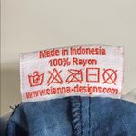 Roll Over Waist Tie Dye Wide Leg Pants Size Medium W 12.5 Photo 9