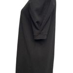 ZARA  Puff Shoulder Short Sleeve Mini Dress Black Size Small Photo 2