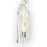 Free People Heat Wave Mini Dress Women's Small Ivory Tunic Babydoll Embroidered Photo 5