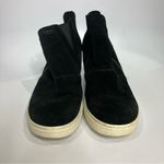 Sofft Bellview black suede wedge sneakers booties women’s size 10 casual Photo 2