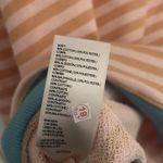 Free People Classic Striped Crewneck Sweatshirt Tangerine Combo Oversized XL NEW Photo 8