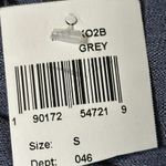 Bobeau  Women's Gray Blue Short Sleeve Twist Front Crewneck T-Shirt Size Small Photo 6