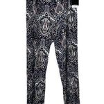 Clara Sun Woo Textured Patterned Blue Flowy Pants Size XL NEW with Tags Photo 0