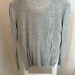 Saks 5th Avenue Saks Fifth Avenue Lightweight Crewneck Skull Sweater Heather Grey SZ Large Photo 1