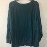 Dress Barn Sweater Teal Scoop Neck Knit Sz 2X GUC Plus Size Casual Long Sleeve Photo 10