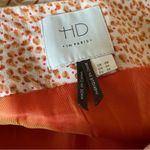 HD in Paris Anthropologie Ombré Embroidered Floral Linen Skirt - Size 4 Photo 9