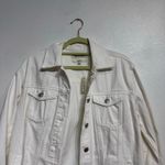 Madewell White Oversized Trucker Jean Jacket Sz XS NWT Photo 2