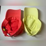Nike  Women's Caps in Coral and Pale Yellow Photo 5