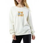 PacSun  PS / LA Teddys Crew Neck Sweatshirt Off White NWT Size XS/S Photo 2