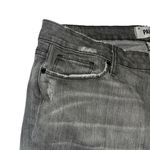 Paige  Designer Jeans Boyfriend Canyon Gray Wash Distressed Stretch Jeans 29 Photo 4