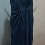 Dessy Collection by Vivian Diamond Dessy Collection Dress 2 dark romance, weddings, winterballs, elegant Dark Navy Blue Photo 0