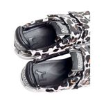 GOATS Sneakers Size 6.5 Cheetah Print Pink Black Platform Lace Up Shoes Photo 8