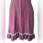 NWOT POL Laced Burgundy Dress. M Purple Size M Photo 1
