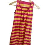 Xhilaration Women's Sleepwear Pajama Dress Pink Orange Striped XS Photo 3