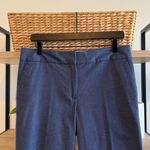 Talbots Slim Crop Chambray Mid-Rise Woven Career Dress Pant Trouser, 10P Photo 1