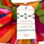 Farm Rio  Anthropologie Bandeau Multicolor Geometric Top Crop New Medium Photo 1