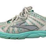 Brooks Womens Pure Connect 4 Running Shoes Size 10B Mint Green Photo 0