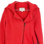Lucky Brand  Knit Asymetrical Zip Up Moto Style Jacket Photo 2