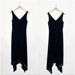 David Meister  Black Sleeveless Dress Size 6 Photo 2