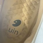 UIN Womens Slip On Sneakers Travel Shoes Casual Loafers Yellow Dog Size 8 White Photo 10