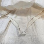 For Love & Lemons Aliyah Pointelle Mini Dress in Cream Photo 5