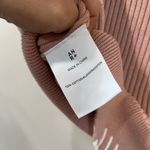 Alp N Rock Taylor Knit Tank Top Size M Pink Ribbed Crochet Detail Preppy Chic Size M Photo 6