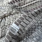 Flax  lagenlook western beige purple open style linen cotton blend open vest Photo 3