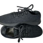 Allbirds Black Merino Wool Runner Mizzles Size 9 Grey on Black Photo 6
