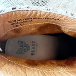 Beast Fashion LA Reptile Print Ankle Boot Women’s Size‎ 5.5 Bootie Western Look Gray Photo 3