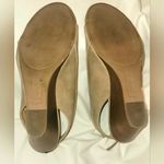 Brash Faux Suede Tan Leather Ankle Boots Size 10 Womens Photo 1