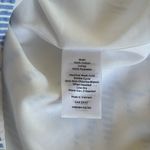 Talbots  Elegant Cream and Blue Mini Skirt size 6 Photo 5