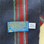 Pendleton Vintage 1970s Warranted To Be A  Blue Virgin Wool Scarf Photo 1
