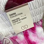Calia Womens High Rise Cover Up Swim Shorts Size XS NWT Pink Tie Dye Beach Vaca Photo 5