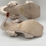 Steve Madden  Sandals Womens 6 Cream Kenley Braided Heeled Sandals Mules‎ Heels Photo 11
