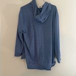 Weekend blue women’s hoodie 1X loungewear active‎ casual cotton stretch Photo 3