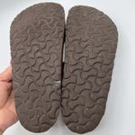 Birkenstock Womens Size 38 US 7 Florida Leather Sandals Strappy Slip On Brown Photo 3