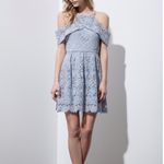 J.O.A. NWT Nordstrom Fit & Flare Lace Mini Dress Lavender Photo 3